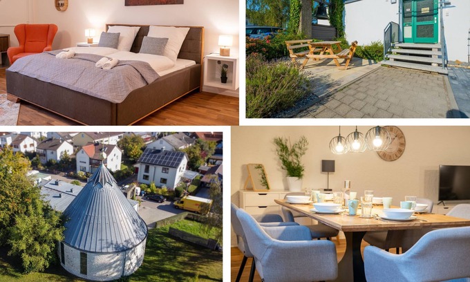 Kelheim Condo | ★Formerly Vicarage | for 8 | NETFLIX | terrace| kitchen | 130sqm★