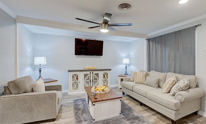 Springlake House | Four Bedroom Two King size Bedrooms, Totally Updated inside and out.