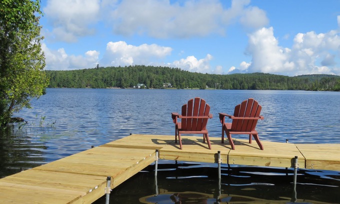 Saranac Lake House | Four season Adirondack home on Lake Colby - Saranac Lake w/Central A/C