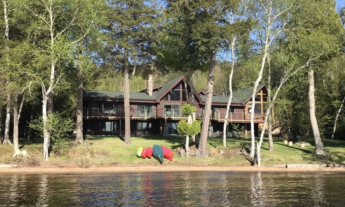 Saranac Lake House | Four Season, Lakefront, Sandy Beach, Amazing Sunsets