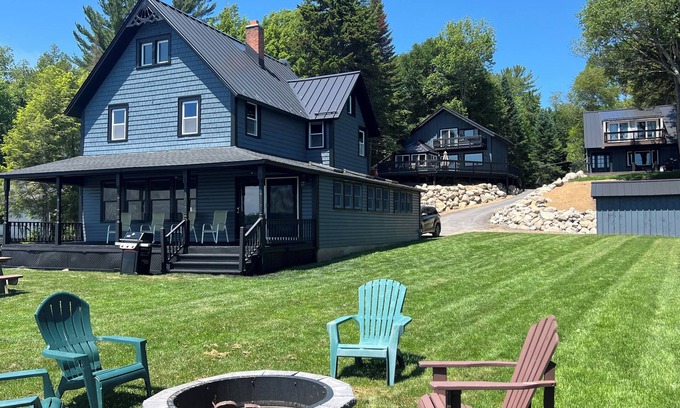 Eagle Bay Cabin | Fourth Lake Getaway Lodges ~BlueSky Lodge