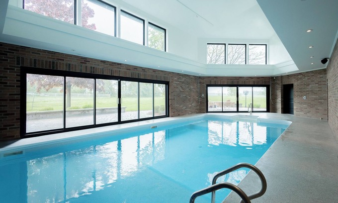 Huron East House | Foxfield Estate Luxury 7BR Countryside Estate Indoor Heated Pool and Sauna
