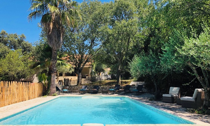 Saint-Vincent-de-Barbeyrargues House | Typical Southern villa with swimming pool, near Montpellier and the beaches