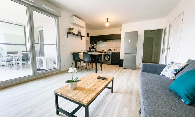 Montbonnot-Saint-Martin Apartment | #FR Terrace on Montbonnot - INOVALLÉE - T2