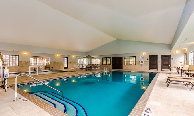 Grand Forks Apartment | Free Breakfast. Indoor Pool & Hot Tub. Walk to University of North Dakota.
