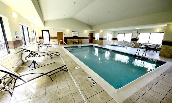 Minot Condo | Free Breakfast. Pool & Hot Tub. Gym. Quick Drive to the Minot Air Force Base!
