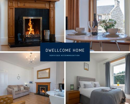 Aberdeen West End Apartment | Free Parking, 1 Bed Apt, Half Mile to Union Street yet Quiet, Fast WIFI, Ideal for Long Term Contractor, etc Stays, Fully Equipped Kitchen, Regular Housekeeping Option - See Our Dwellcome Home Ltd Site for Assurance