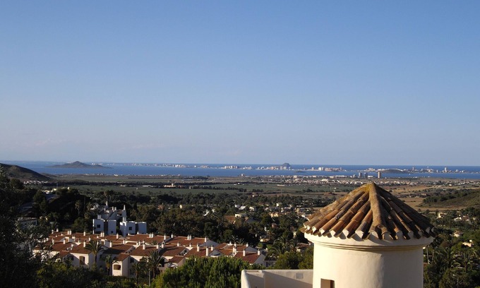 Diputacion de Rincon de San Gines Villa | Free unlimited WiFi-Air Conditioned-BBQ-Rooftop Solarium-2 Bed 2 Bath Villa