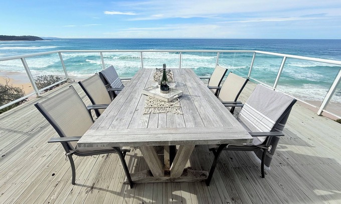 Manyana House | "Freedom on Sunset Strip" Absolute Sea Front Home
