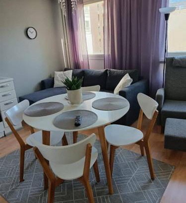 Etelainen District Apartment | Fresh apartment with private sauna in the center of Helsinki, Free park