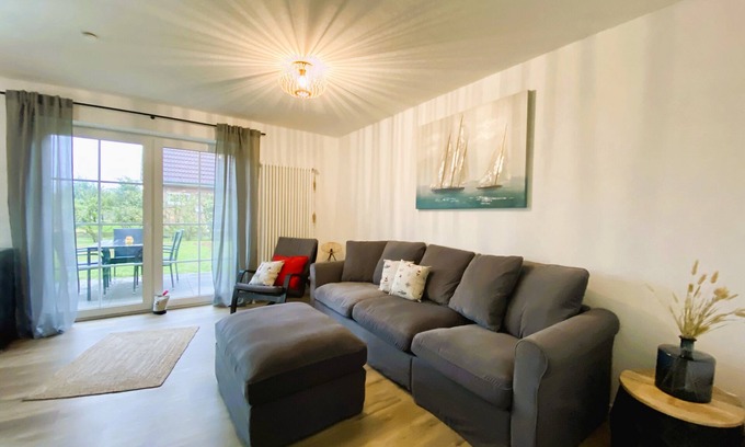 Neßmersiel Apartment | Friesenbude Neßmersiel Renov. EG Wohnung mit Garten & Terrasse Inkl. Bettwäsche