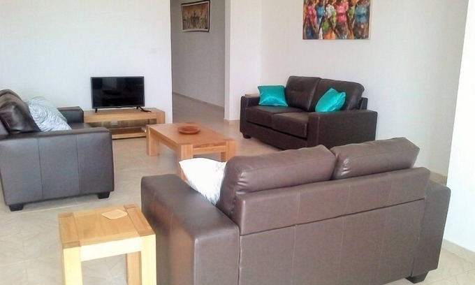 Santa Maria Apartment | Frontline, Beachfront, Huge 2 Bedrooom, Luxury Ground Floor Apartment