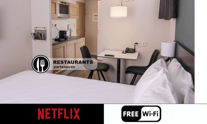 Cholet Apartment | Fully equipped 3-star rated modern air-conditioned apartment