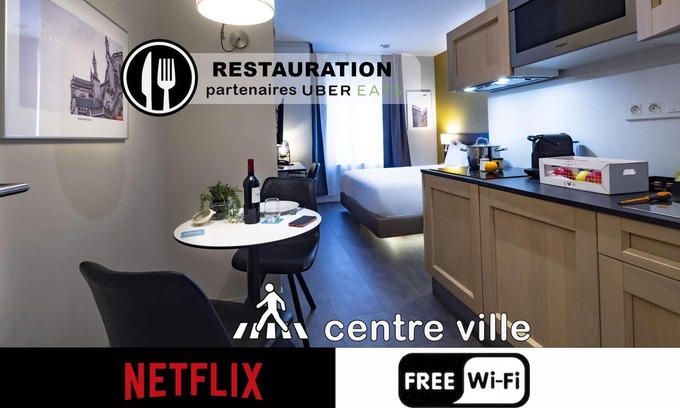 Cholet Apartment | Fully equipped 3-star rated modern air-conditioned apartment