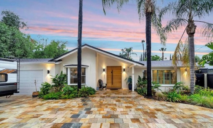 Woodland Hills House | Fully Gated w/Backyard Oasis - Pool + Cabana Bar