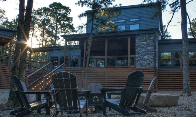 Wilburton Cabin | Fun group? Fun Cabin near Robbers Cave State Park! Sleeps 14!