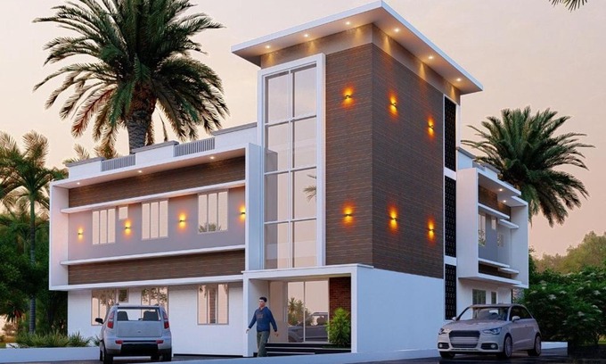 Thrissur Apartment | Furnished 2 BHK Family Apartments near Triprayar Shree Rama Temple - Beevees Homes Thriprayar