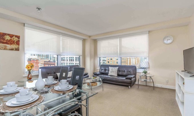 Chinatown Apartment | Furnished 2BR Apartment at Penn Quarters