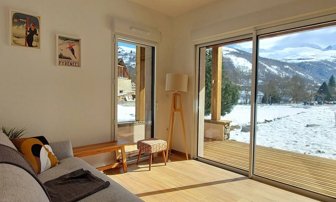 Peyragudes Apartment | Génos - Loudenvielle Apartment +Private garden 4/6pers 3 stars WIFI Parking