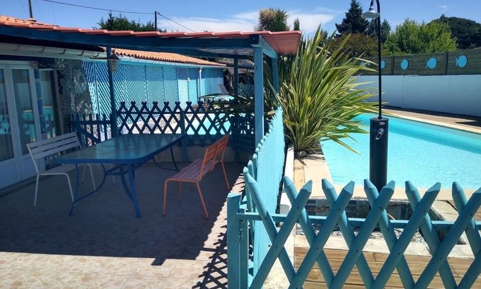 Gaillan-en-Medoc House | Gîte 1 à la Maison Mosaïc- Piscine/Océan près/WIFI