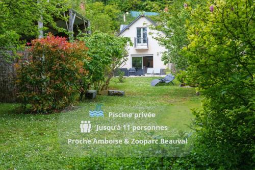 Chancay House | Gîte 11 p tout confort Beauval châteaux #piscine