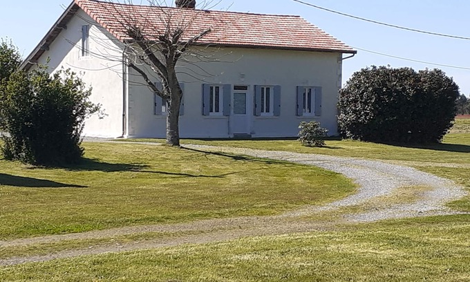 Laluque House | Gîte "les Volets Bleus" : Calme et Grands Espaces au Coeur du Pignada Landais
