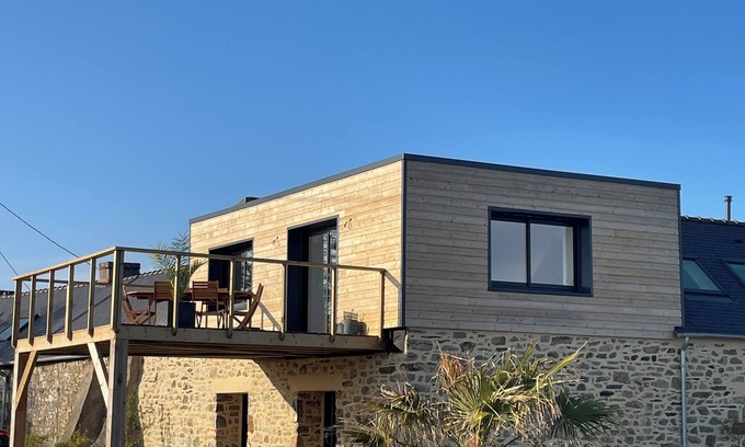 Telgruc-sur-Mer House | Gîte Maí Avec Très Belle vue sur la mer et le Coucher de Soleil
