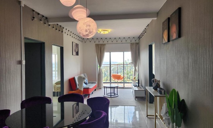 Brinchang Apartment | Galaxy Styles Emerald Avenue Cameron Highlands 10Pax 617 Wifi