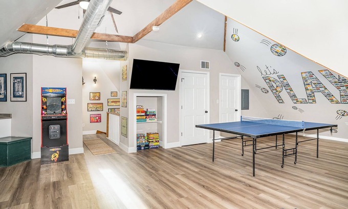 Michigan City Apartment | "Game On" Getaway! Upper Unit w/Infinite Fun!