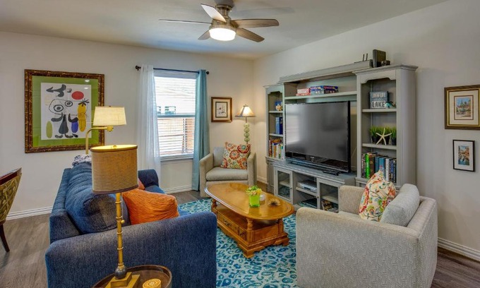 Gun Barrel City House | Game Room and Walk to Beach Gun Barrel City Gem!