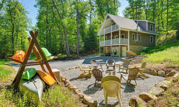 Old Forge House | Game Room & Hot Tub: Old Forge Home!