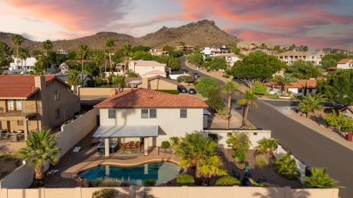North Mountain House | Game Room Resort Pool HotTub Modern Desert Oasis
