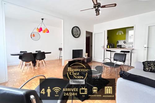 La Gare Apartment | Gare Superbe T3 Clermont-Ferrand secteur gare - Albert Elisabeth