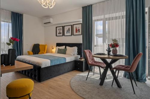 Drumul Taberei Apartment | Garsoniera Turquoise Rezidential Moghioros Park