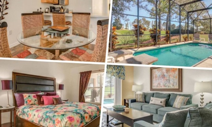 Haines City Villa | Gated Community - Private Pool - Near Disney Area - Free WIFI