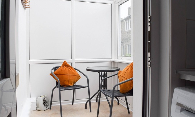 Linton-in-Craven Cottage | Ground Floor: Living room: TV, Freesat, DVD Player, Open Fire Dining room.