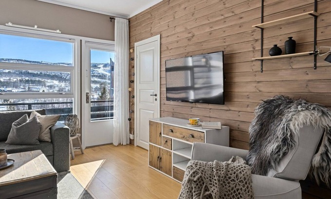 Geilo Apartment | Geilo center - All activities outside the door