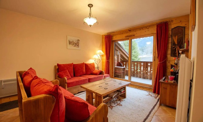 Les Esserts Apartment | Gelegen am Fuße der Pisten von Morillon 1100