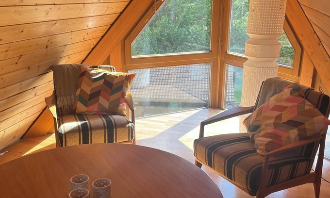 Kehl Apartment | Gemütliche Dachwohnung in Mühle mit Blick auf Wald und Wiesen. Strasbourg 15 Min