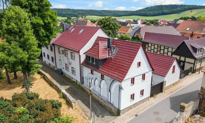 Memleben House | Gemütliches Landhaus für Gruppen bis 10 P - mit Kamin & Großem Garten