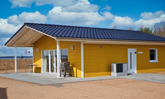 Klitten Apartment | Gemütliches Schwedenhaus Smilla #2 - Skan-park Ferienhäuser & Tiny Houses am Bärwalder See