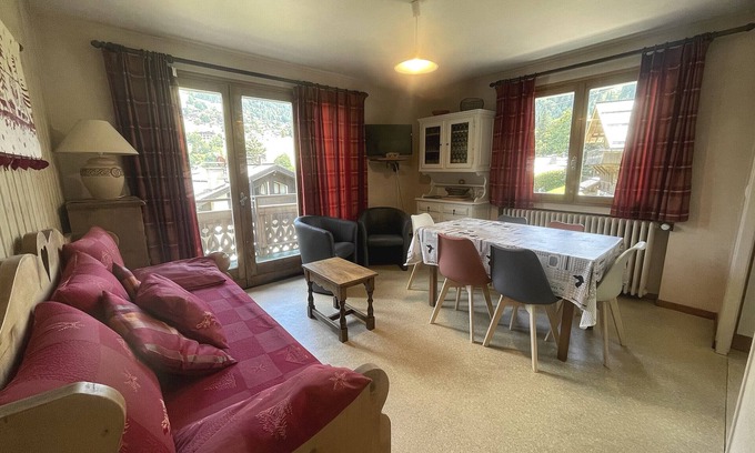 La Clusaz Apartment | Gemeaux B - Apartment near ski slopes and village, 2* 5/6 pers.