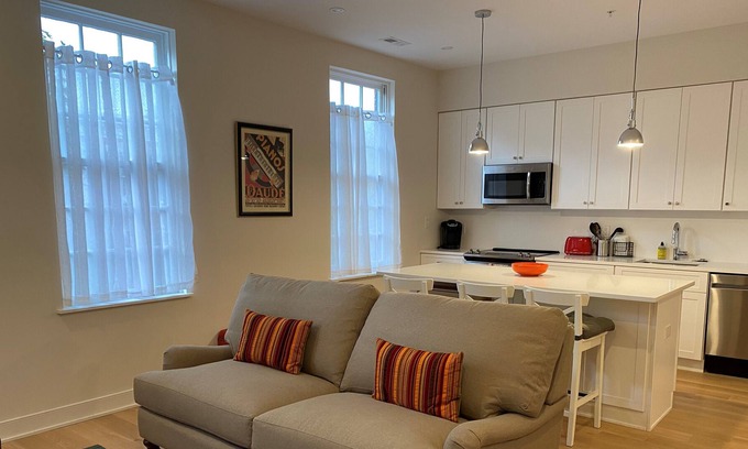 Georgetown Apartment | Georgetown, New Boutique Apt in Historic Bldg, 1BR 1BA