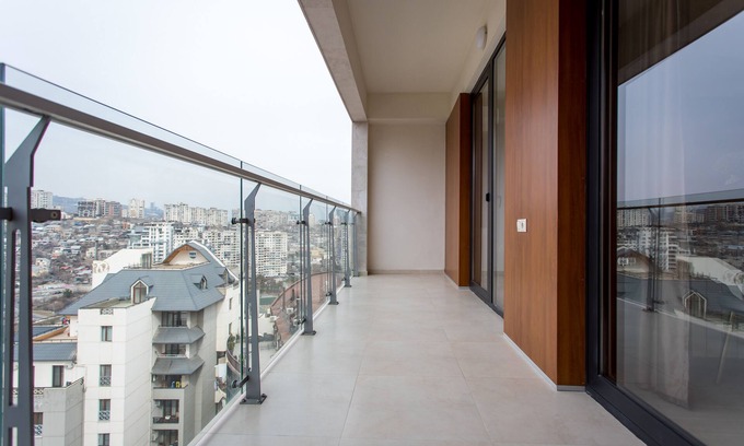 Vake Apartment | GG Home - 2-bedroom apartment with wonderful view to city at Mziuri Park