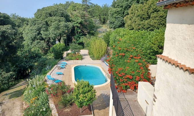 Laval-Pradel Other | Gite 120 m2 with private pool, in a 19th century farmhouse in the heart of nature
