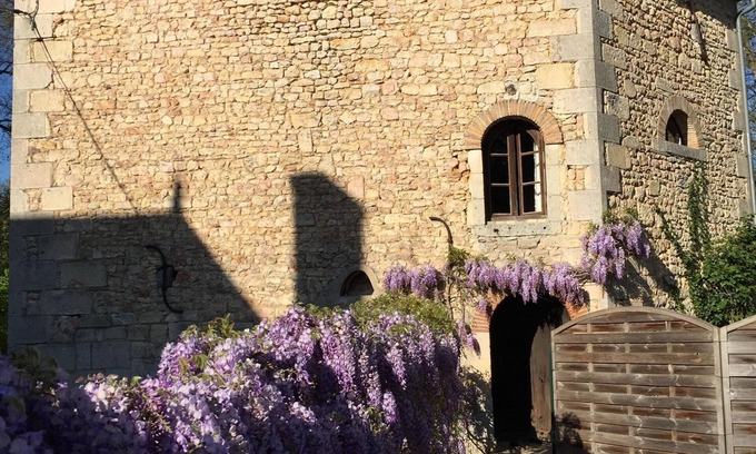 Lurais House | Gite Le Moulin 8 people swimming pool and river