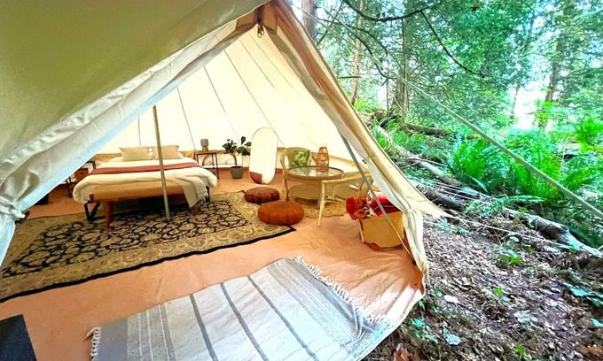 Port Moody Cottage | Glamping Tent 1 |Cape Carraholly Retreat