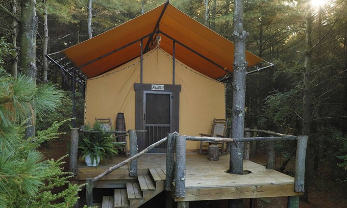 Dover Resort | Glamping Tent on over 400 acres! Luxurious amenities in the heart of nature.