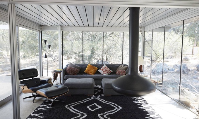 Three Rivers House | Glass home, with river, night sky & privacy What more can you ask for?