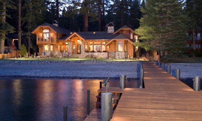 Carnelian Bay House | Glistening Shores By Tahoe Getaways - 5 Star Lakefront Hot Tub, Private Pier and Buoy
